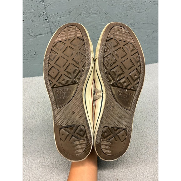 Converse Chuck Taylor All Star Low Top Sneakers Men's 9 Star Print Canvas Shoes - Picture 14 of 16